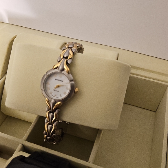 Regency Women's Gold and Silver Toned Watch - Picture 2 of 4
